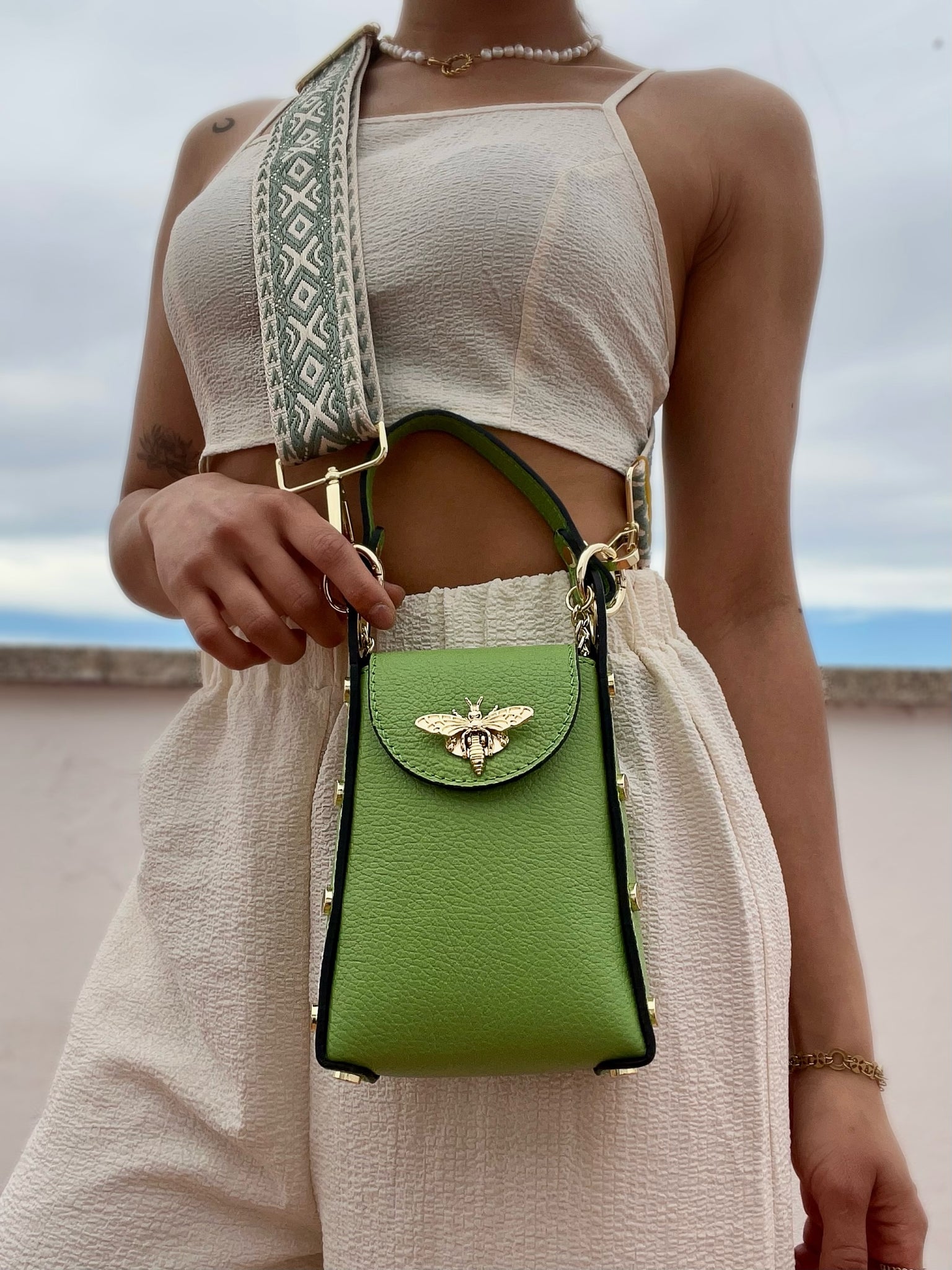 Women Ladies Leather Mini Bee Bag Chain Crossbody Messenger Shoulder Bag  Handbag | eBay